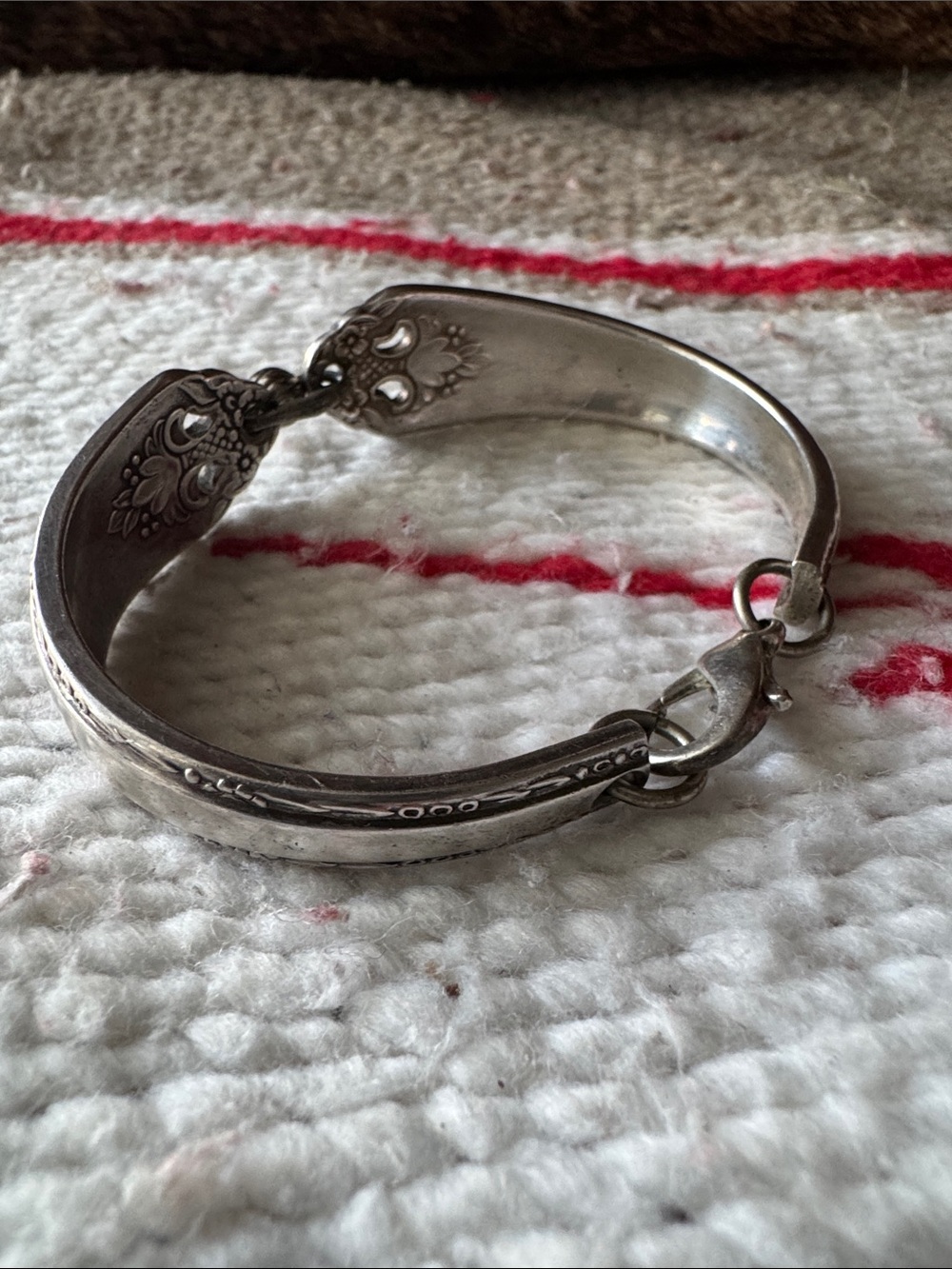 Vintage Silver Spoon Bracelet - Picture 3 of 9